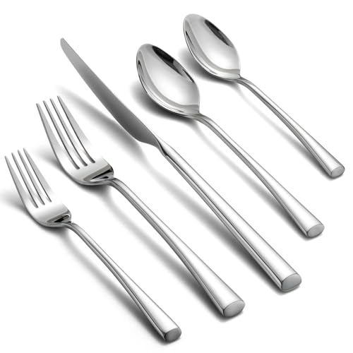 Alata 20-piece forged stainless flatware set for 4