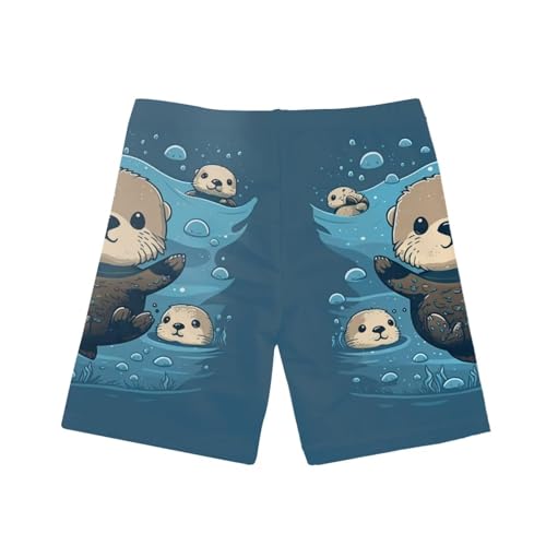 Showudesigns Kids Board Shorts Swimming Trunks Boy Beach Pants for 5-14 Years Old2