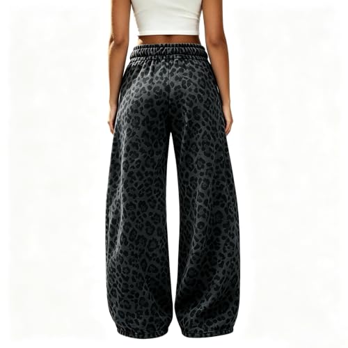 Barrel Sweatpants Women 2026 Wide Leg Baggy Pants Fall Lounge Pants - image 4