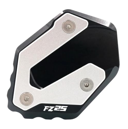 Extension de béquille latérale pour bécane YAMAHA FZ-25 2017-2024 noire