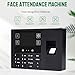 Rabitpos Employee Time Clocks for Small Business, Versatile 4 in 1 Time Machine (Face + Fingerprint + Palm Print + PIN), Clock in & Out Attendance Machine Punch Clock