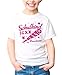 Produktbild MoonWorks® Kinder Mädchen T-Shirt Einschulung 2025 mit Namen und Jahreszahl Schulkind Schultüte personalisierbar Schulanfang Weiss-pink-personalisierbar 110-116 (5-6 Jahre)