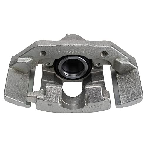 Image of TRQ Rear Performance Brake Pad, Caliper, & Rotor Kit Ceramic Vented Premium G-Coated Compatible with 2007-2017 Ford Expedition Lincoln Navigator