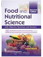 Food and Nutritional Science with Objective Questions and Answers 9387964086 Book Cover