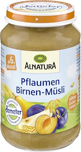 Alnatura Bio Pflaumen-Birnen-Müsli, 190 g