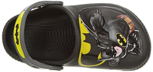 Sandália Batman Clog K Crocs Preto, Crocs, Criança Unissex, Preto, 25