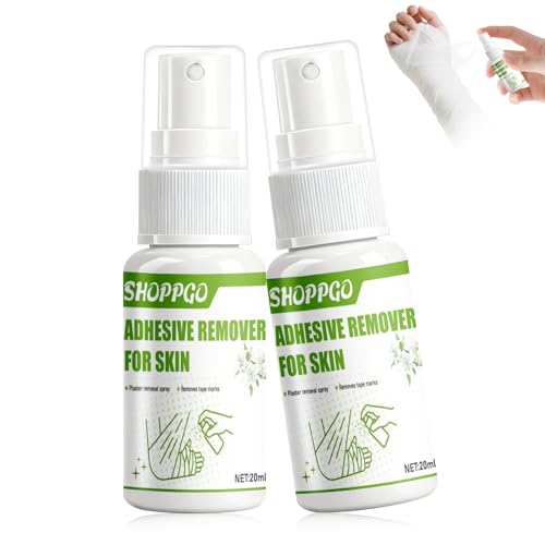 SHOPPGO Anti Adhesif, Pansement Dissolvant Colle, Sparadrap Adhésives Decolle Etiquette