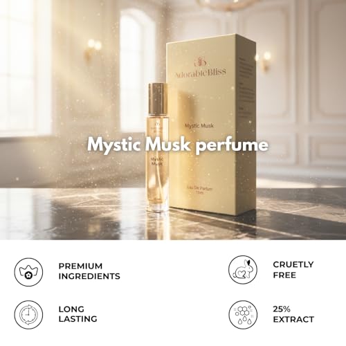 Image of Mystic Musk Eau De Parfum 15ML | Luxury Fragrance With Vanilla & White Musk Notes For Women | Long-Lasting | Luxury Gift For Her | Perfect for Evening, Coffee, date & Wedding