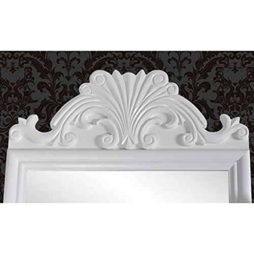 vidaXL Vanity Make Up Table Vintage Dressing Mirror Chest Cosmetic Case Drawer Desk MDF