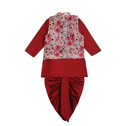 Image of STOP by Shoppers PST Mandarin Boys Dhoti Kurta Set