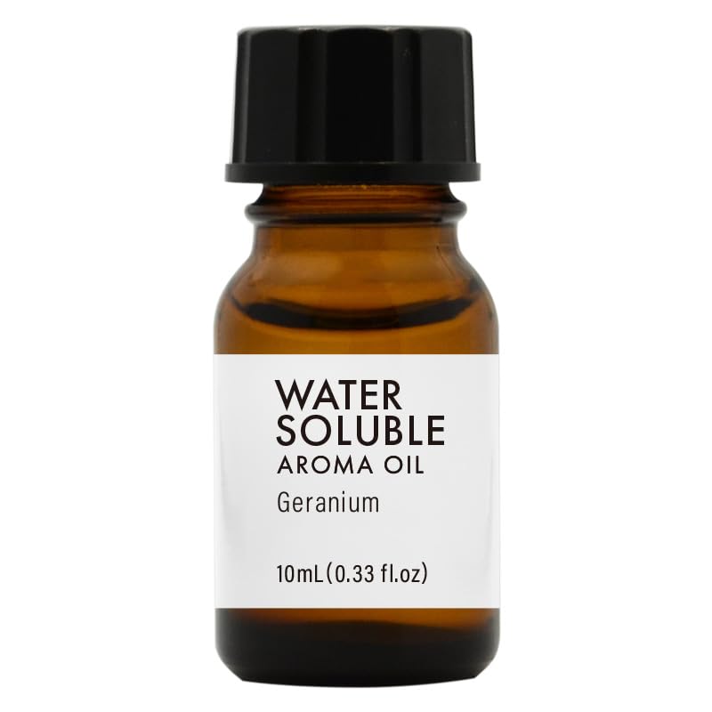 Amazon.co.jp: 水溶性 アロマオイル 10ml ゼラニウム 精油ブレンド