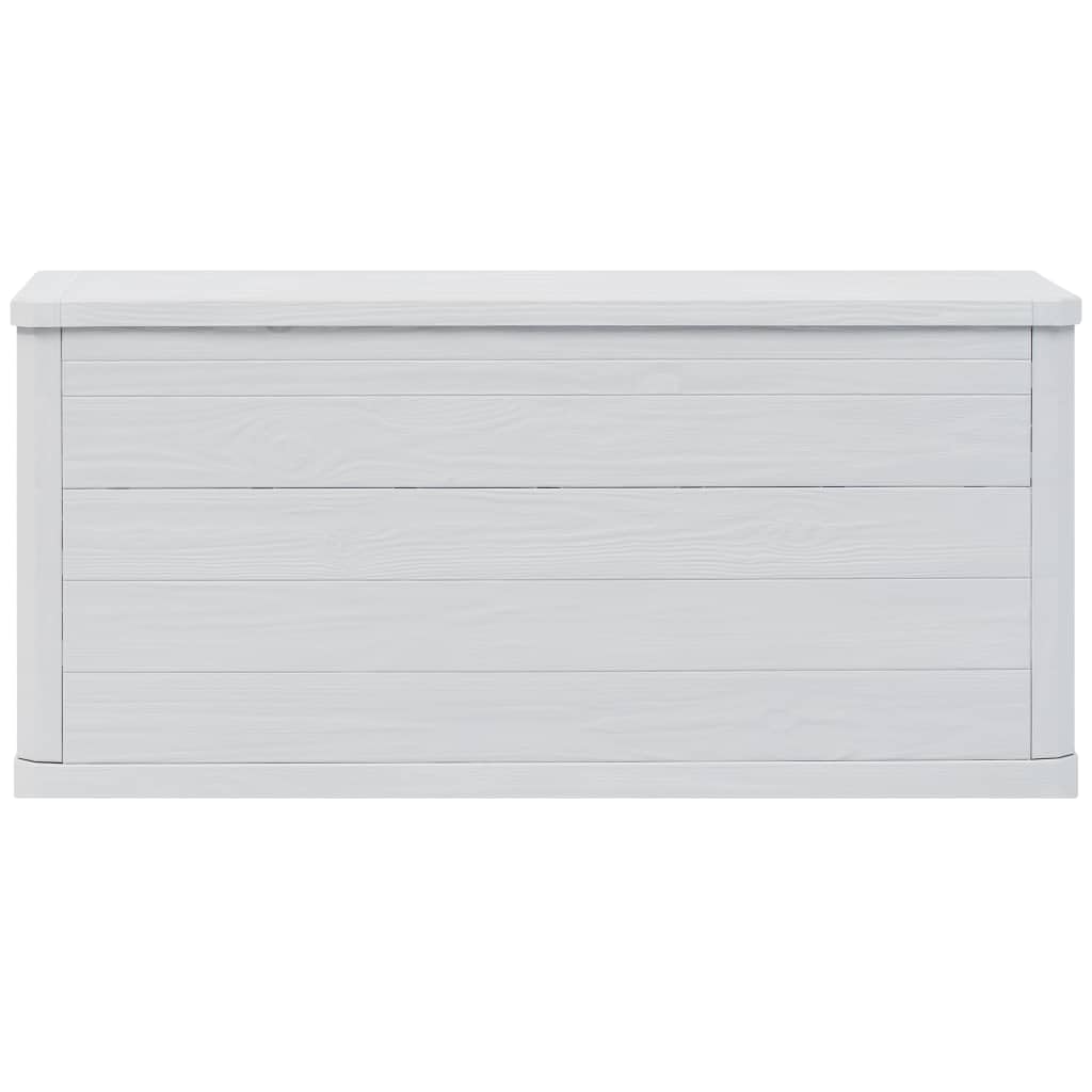 Tomostar Coffre de Jardin Extérieur, Coffre Malle de Rangement Boîte de rangement de jardin 280 L Gris clair