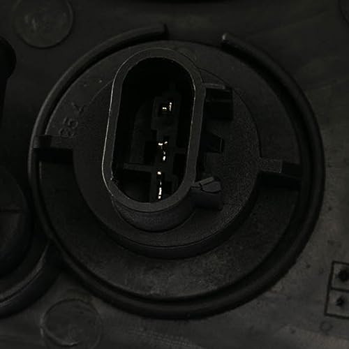 Image of TRQ Driver Side Headlight Assembly Halogen Black Bezel Compatible with 2014-2020 Dodge Journey With Quad Lights With Code LME CH2502265