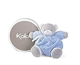 Kaloo - Colección Plume Osito Blando Gordinflón de peluche 25 cm, Azul (K969554)