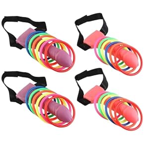 Generisch 4 Stück Penis Ring Werfen Spiel