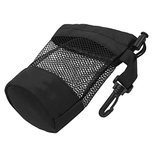 KOMBIUDA Mesh Bag for Tennis Balls Golf Balls Drawstring Closure Large Capacity Storage Buckle Design for Material