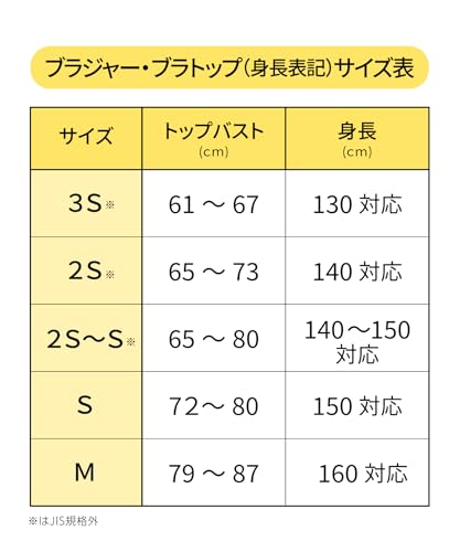 ワコールキッズジュニア『ジュニアブラトップキャミソール（CZX230）』