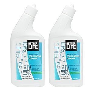 Better Life Natural Toilet Bowl Cleaner, Tea Tree & Peppermint Scent, 24 Fl Oz (Pack of 2)
