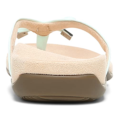 Image of Vionic Women's Rest Bella Toe Post Sandal- Supportive Ladies Orthotic Sandals that include Three Zone Comfort with Arch Support- Flip Flop for Ladies, Medium and Wide Width Size 5-12