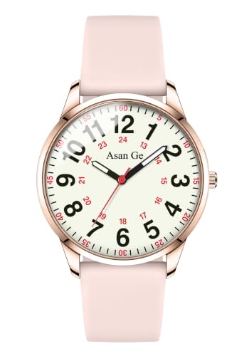 Montre d'infirmière étanche Asan Ge pour lire l'heure la nuit