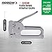 Arrow AJT21C Junior Tacker en nietpistool, zilver