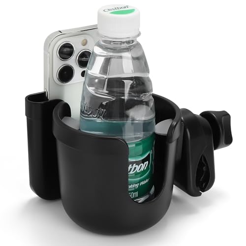 Accmor 2-in-1 Universal Cup Holder Phone Holder, Stroller