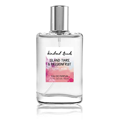 Kindred Goods, Island Tiare & Passionfruit Limited Edition Eau De Parfum - Perfumes for Women - 1.7 oz 50 mL