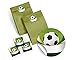 Produktbild JuNa-Experten 15 Aufkleber mit dem Motiv Fußball Fussbal incl. 15 Partytüten/Geschenktüten (15 Aufkleber + 15 Tüten)