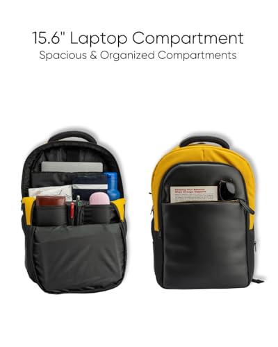 Image of RASHKI CLEO - Functional Office Bagpack| 15.6 Inch Laptop Compartment| Travel Backpack | 27 litres capacity