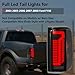 Daikokuya Sequential Full LED Tail Lights for 2004-2008 Ford F150 - Animated, Dynamic Turn Signal, Brake, Reverse - Smoked Rear Light Assembly