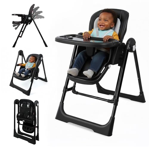 High Chairs for Babies and Toddlers Foldable High Chair Adjustable