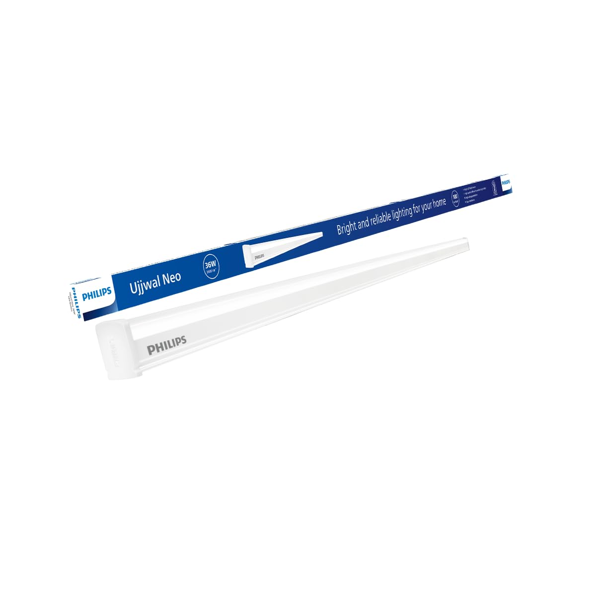 PHILIPS 36 W LED Tubelight | Ujjawal Neo LED Tubelight for Home & Hall, Colour : Cool Day Light, Pack Of 1