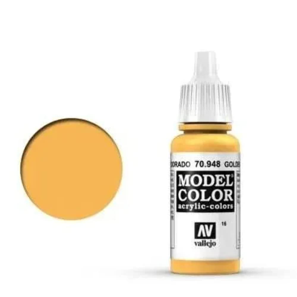 Vallejo Model Color - Golden Yellow - Image 2