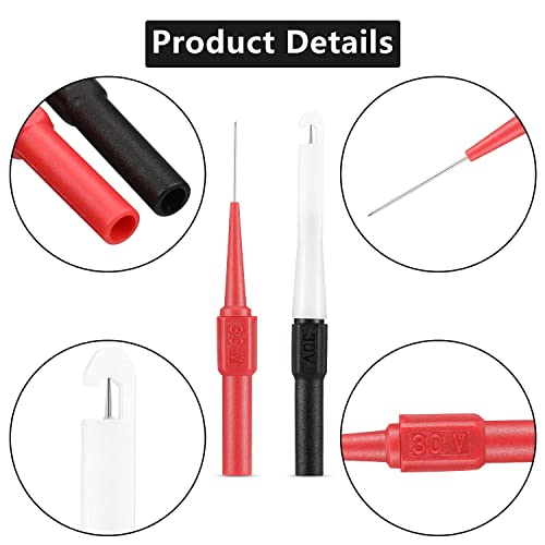 RUNCCI-YUN Multimeter Probe Pins, 20pcs Back Probe for Car Repairing and Laboratory Electric Multimeter Testing - Image 3