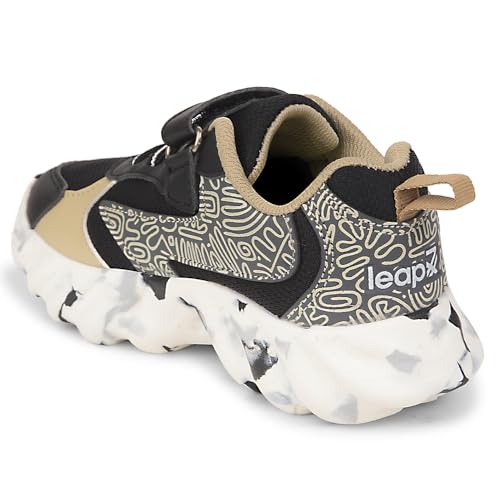 Image of Liberty Leap7x Denial-2 Sports Non Lacing Walking Shoes for Kids with EVA Sole | Suitable for Running and Jogging | Comfortable Outsole | Lightweight Durable and Cushioned Footbed