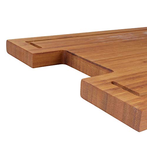 Tabla de cortar BambooMN en bambú, rectangular pequeña miniatura 4