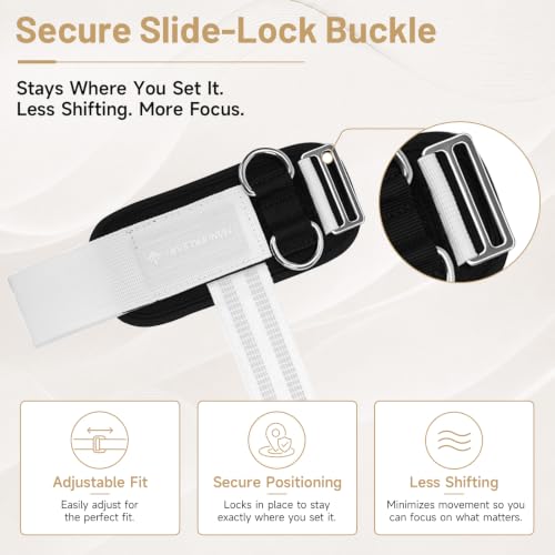 Image of MANUEKLEAR 2 Size Gym Lifting Straps with D Rings for Cable Machine