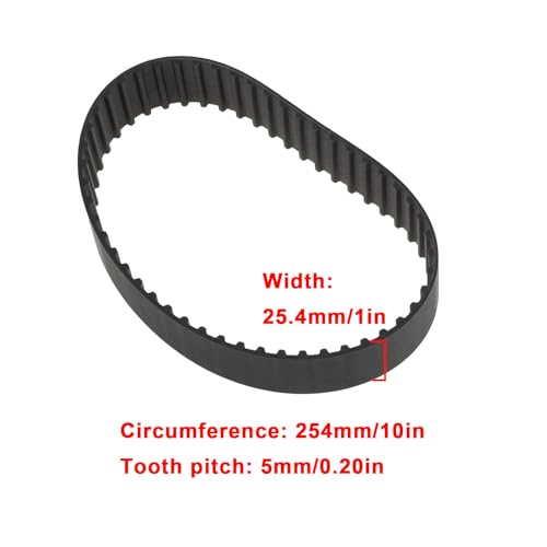 SG Store Tischsägen-Antriebsriemen 1313314, kompatibel mit Delta K 8950, 25,4 cm Tischsäge, 4 Stück