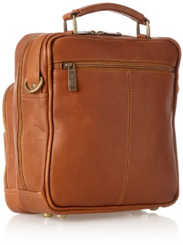Claire Chase Jumbo Man Bag, Saddle, One Size2