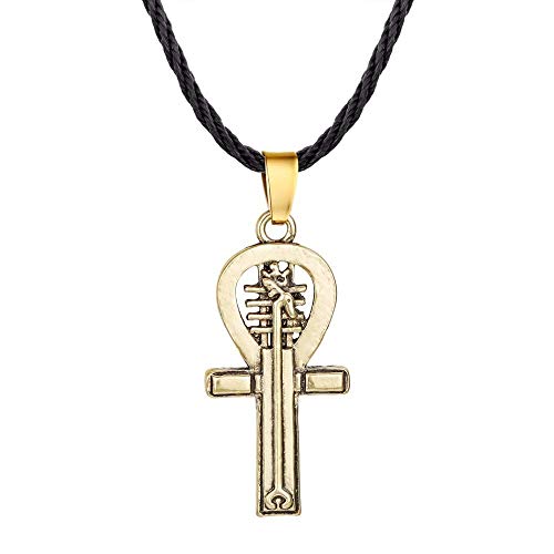 Amulette ancienne Égypte collier protecteur croix Ankh cadeau idéal mixte