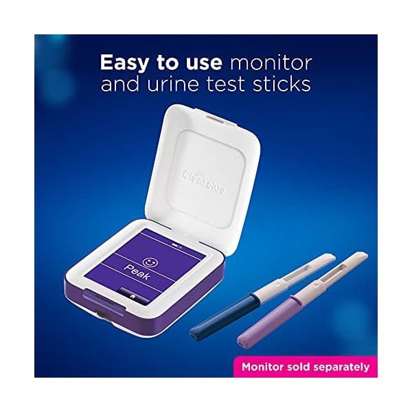 Procter & Gamble Clearblue Advanced Fruchtbarkeit Monitor Tests 20 Fruchtbarkeit Tests und 4 Schwangerschaft Tests – Bild 11