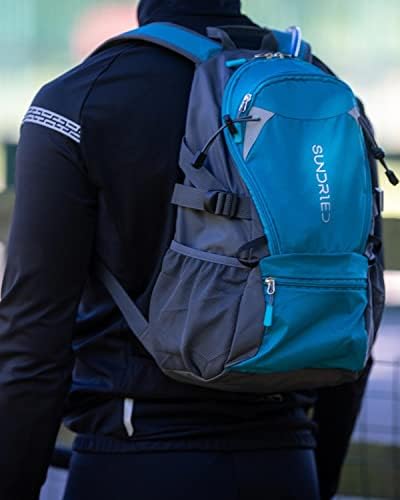 Sundried Cycle Backpack Lightweight Water Resistant Cycling Rucksack for Road Cycling Mountain Biking and Commuting