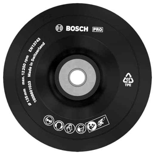 Bosch Professional Schleifteller 125mm, 1 Stk.
