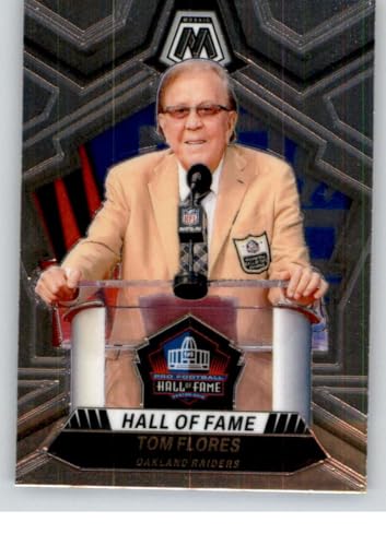 2024 Panini Mosaic #297 Tom Flores Hall of Fame Oakland Raiders NFL Football Base Trading Card