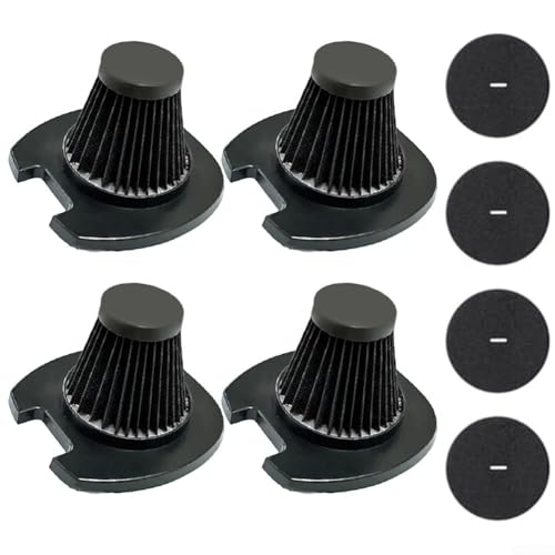 Black Decker EV1416 3�C��1�p�����p�t�B���^�[ 8�p�b�N �y�ʃR�[�h�t�������^ ����\ �ė��p�\ �t�B���^�[4�� + �t�B���^�[�R�b�g��4��