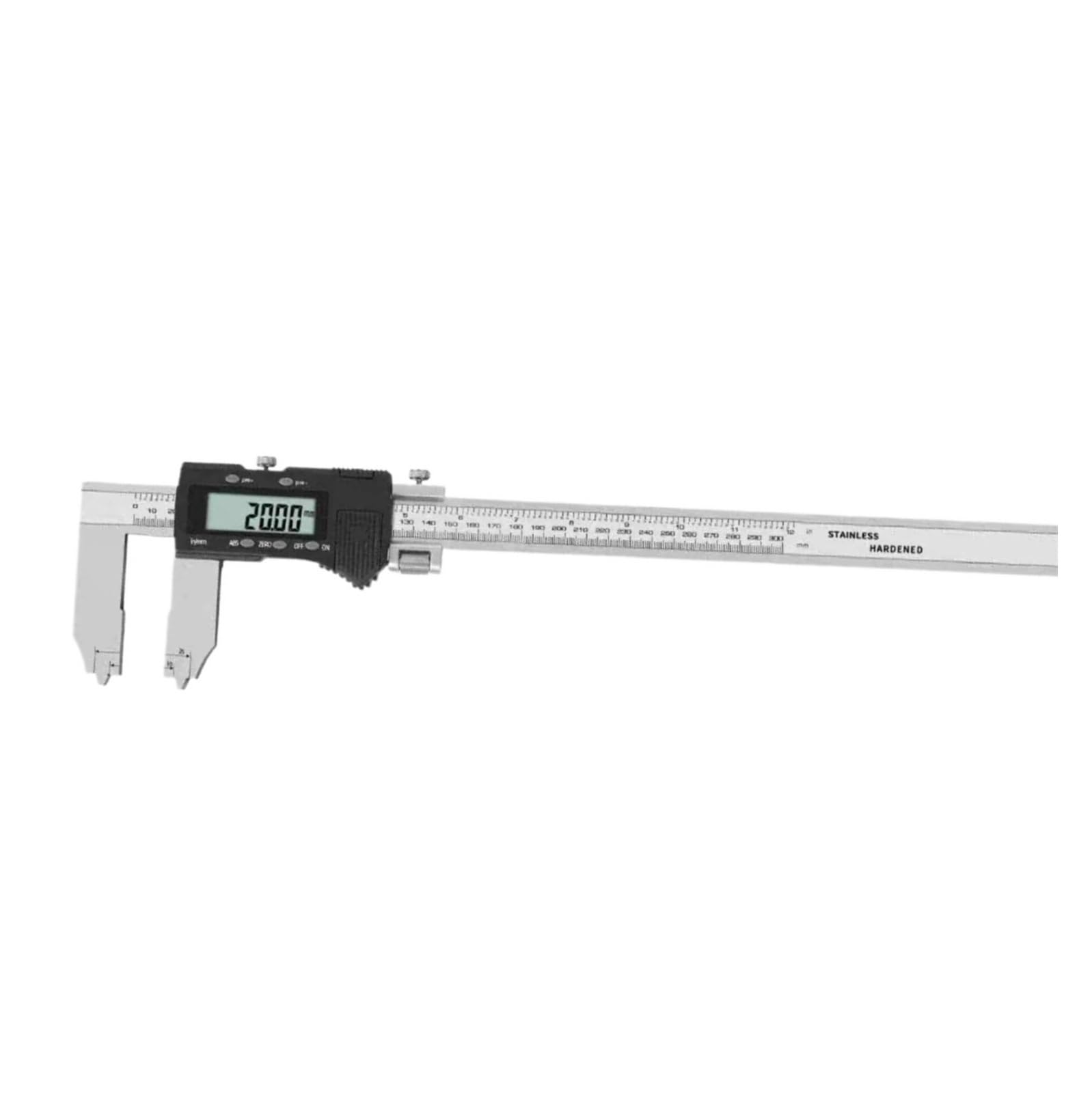Calibrador digital de brida de 0 a 300 mm, calibre Vernier de 0,01 mm, ranura interior de acero inoxidable de 0,02 mm(Digital 0-300mm)