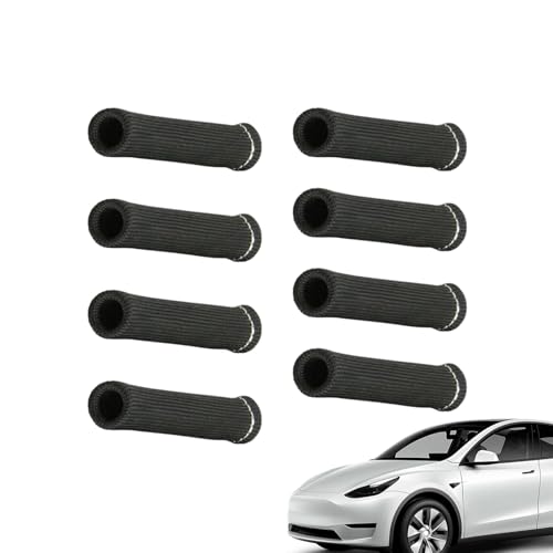 Gaine de bougie d'allumage noire 8 pièces pour protection thermique de moteur