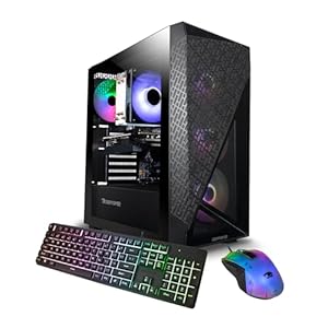 Slate 6 MESH Gaming PC Computer Desktop SMI5N46T01 (Intel Core i5 14400F, NVIDIA GeForce RTX 4060 Ti 8GB, 32GB DDR5 RGB 5600MHz (16×2), 2TB NVMe, WiFi Ready, Windows 11 Home Advanced)