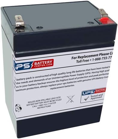 12-Volt 2.9Ah, F1 - Right Side (+) Compatible Battery Replacement for SigmasTek SP12-2.7 by UPSBatteryCenter