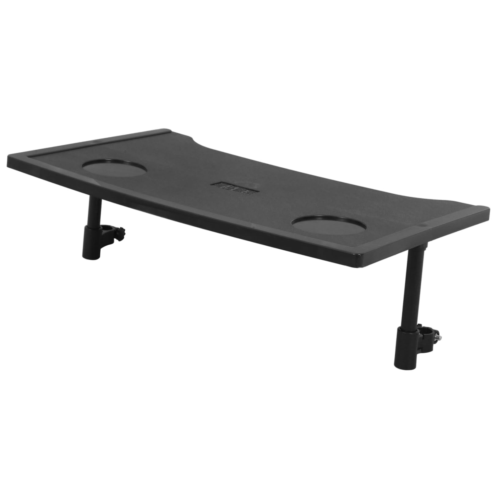 Beavorty Wheelchair Side Storage Basket Removable Adult Table Stroller Tray Table Accessory for Seniors Black